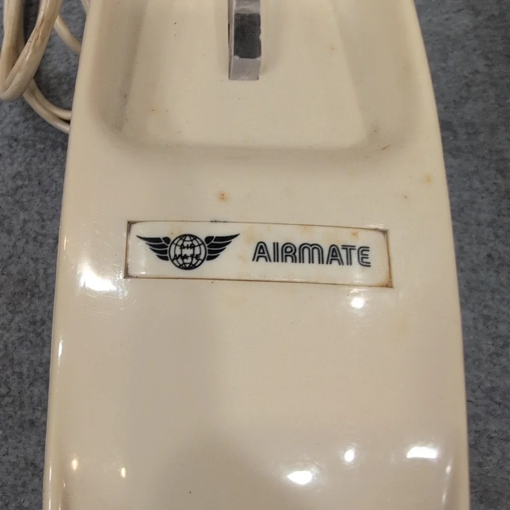 Vintage AIRMATE Beige Dial Push Button Telephone Retro Home Office Desk‎ Phone - Picture 5 of 6
